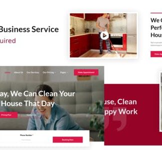 Obe - House Cleaning Business Elementor Template Kits