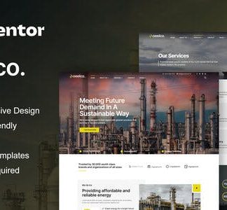 Oeelco - Oil Company & Industrial Elementor Template Kit