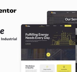 Oilee - Oil Company & Industrial Company Elementor Template Kit