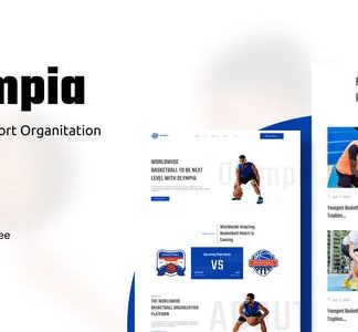 Olympia - Basketball Sport Organization Template Kits