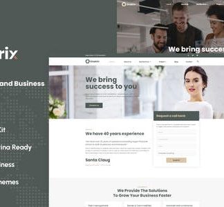 Onatrix - Finance Consulting & Business Elementor Template Kit