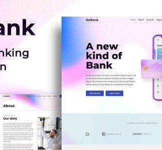 OnBank - Online Banking & Money Transfers - Elementor Kit
