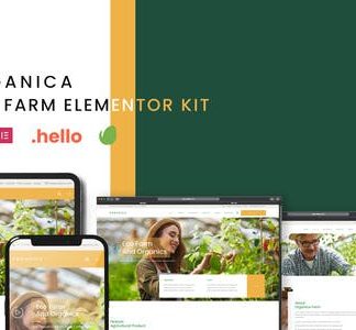 Organica - Eco Farm Elementor Template Kit