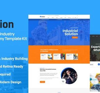 Ostion - Construction & Industry Building Company Template Kit