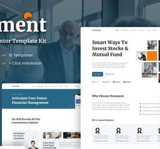 Ovesment - Investment & Finance Elementor Template Kit