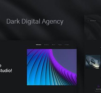 Ozod - Dark Digital Agency Elementor Template Kit
