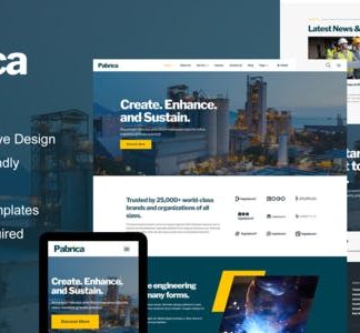 Pabrica - Engineering & Industrial Service Elementor Template Kit