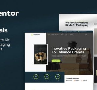 Packpals – Packaging Company Elementor Template Kit