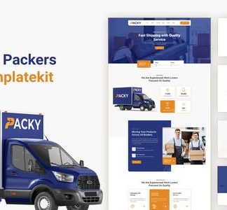 PACKY | Packers & Movers Service Elementor Template Kit