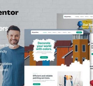 Paintters - Painting Service Elementor Template Kit