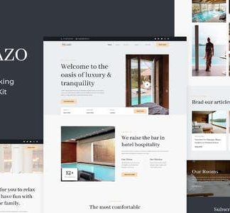 Palazo - Hotel and Resort Booking Elementor Template Kit