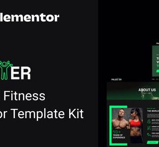 Palester - Gym & Fitness Elementor Template Kit