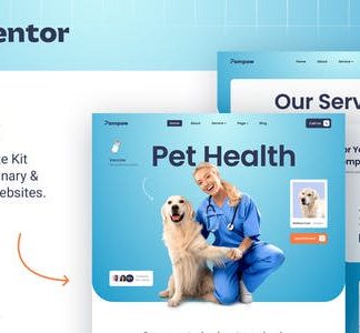 Pampaw – Veterinary & Pet Care Services Elementor Template Kit
