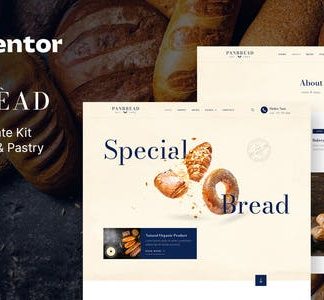 Panbread – Fresh Bakery & Pastry Elementor Template Kit