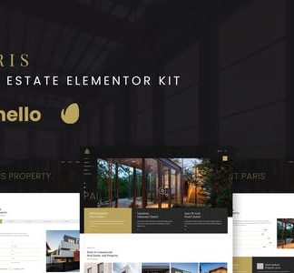 Paris - Real Estate Elementor Template Kit