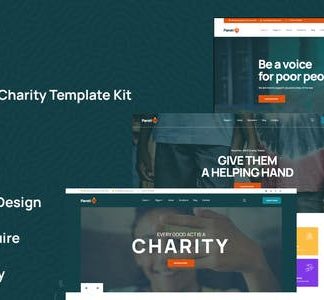 Paroti - Non Profit Charity Elementor Template Kit
