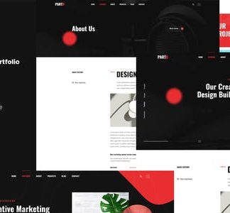 Parto – Creative Personal Portfolio Elementor Template Kit