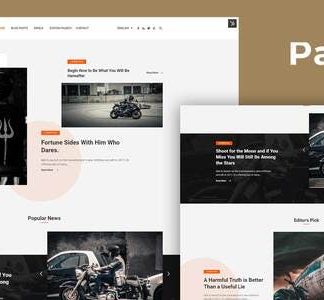 Pause - Blog & Magazine Elementor Template Kit