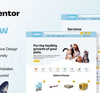 PawPaw - WooCommerce Pet Shop & Pet Care Elementor Template Kit