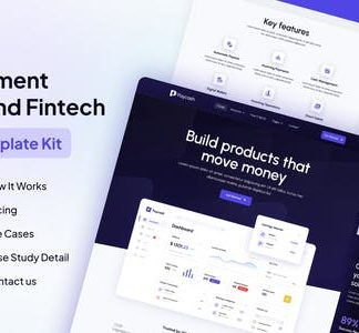 Paycash - Online Payment Gateway & Fintech Elementor Template Kit