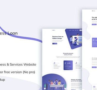Payloan - Banking & Business Loan Elementor Template Kit