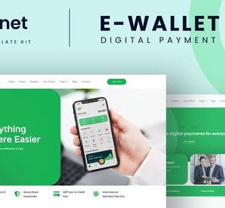 Paynet Digital E-wallet Elementor Template Kit