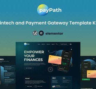 PayPath - Online Payment Gateway Elementor Template Kit