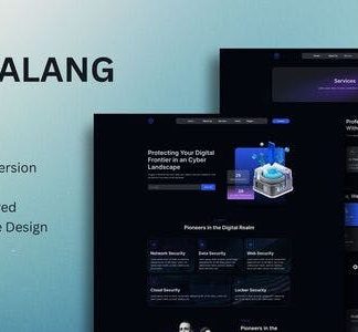 Pecalang – Cyber Security Services Elementor Template Kit