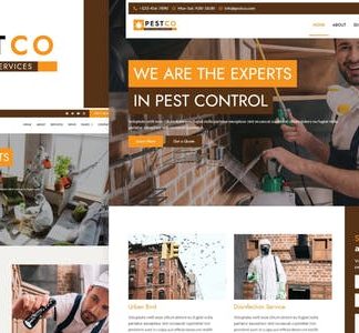 Pestco - Pest Control Elementor Template Kit