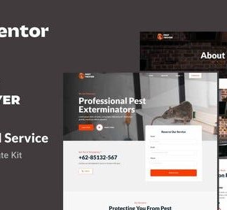 Pestroyer - Pest Control Service Elementor Template Kit