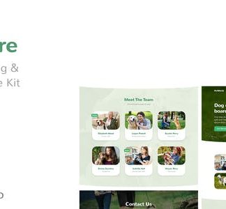 PetCare - Pet Boarding and Care Centre Template Kit