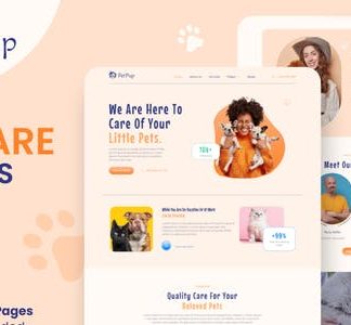 PetPup - Pet Care Services Elementor Template Kit