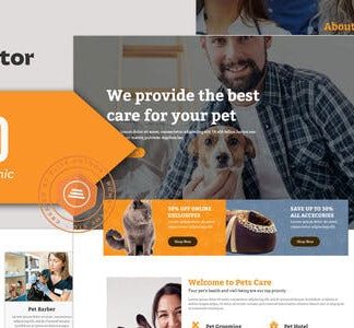 Petto - Vetenary Pet Clinic Template Kit