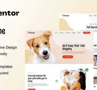 PetZone - Pet Care Services Elementor Template Kit