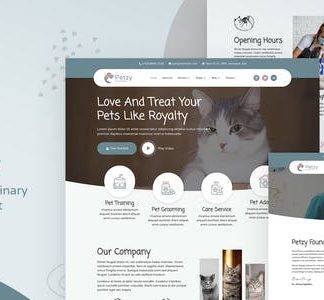 Petzy – Pet Care & Veterinary Elementor Template Kit