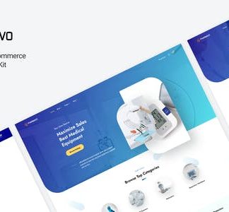 Pharmavo | Medical Supplies eCommerce Elementor Template Kit