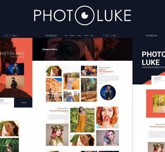 Photoluke - Photography Elementor Template Kit