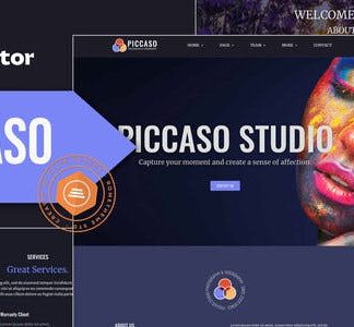 Piccaso - Photography Elementor Template Kit