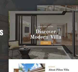 Piltos - Single Property Elementor Template Kit