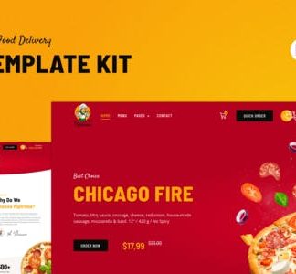 Pipirima — Pizza & Food Delivery Elementor Template Kit