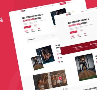 Pitem - Fitness Center & Membership Elementor Template Kit