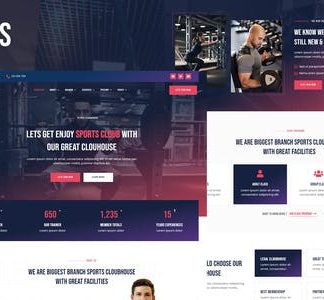 Pithos - Fitness Center & Cloubhouse Elementor Template Kit