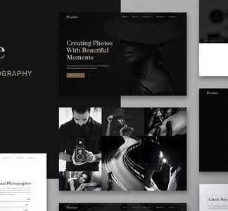 Pixelate - Portfolio & Photography Elementor Template Kit