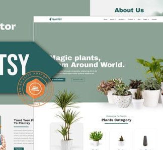 Plantsy - Houseplants Elementor Template Kit