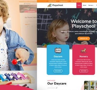 Playschool - Childcare & School Elementor Template Kit