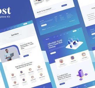 Pleshost - Cloud Web Hosting Elementor Template Kit
