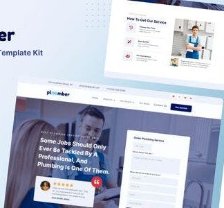 Ploomber - Plumbing Repair Elementor Template Kit