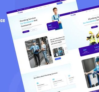 Plumb - Plumbing Installation & Maintanence Elementor Template Kit