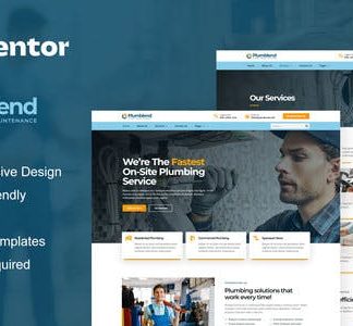 Plumbend - Plumbing Service Elementor Template Kit