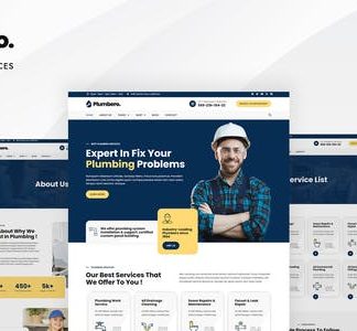 Plumbero - Plumber & Repair Services Elementor Template Kit